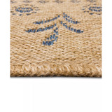 Sahara Block Print Border Area Rug
