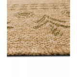 Sahara Block Print Border Area Rug