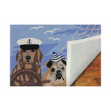 Frontporch Arrf Ye Mateys Ocean 1'8" x 2'6" Outdoor Area Rug