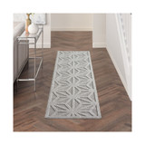 Cozumel CZM01 Silver 2'2" x 7'6" Runner Rug