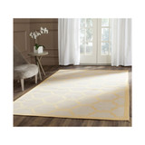 Courtyard Beige and Yellow 5'3" x 7'7" Sisal Weave Outdoor Area Rug