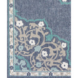 Alfresco ALF-9678 Charcoal 2'3" x 4'6" Area Rug, Indoor/Outdoor