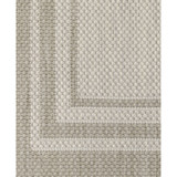 Genoa Outdoor 6765GNA 1'10" x 7'3" Runner Area Rug