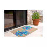 Liora Manne Front Porch Indoor/Outdoor Crabs Natural 2' x 3' Area Rug