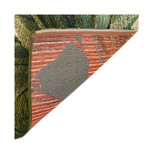 Marina Tropical Leaf Cream 1'11" x 7'6" Runner Rug