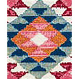 Geo Outdoor GEO01 2' x 6' Runner Area Rug