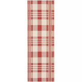 Courtyard Red and Bone Sisal Weave Area Rug Collection