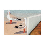 Frontporch Gulls Sand 1'8" x 2'6" Outdoor Area Rug