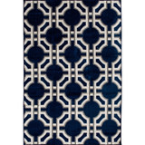 Tropicana Dolliver Blue 5' x 7'3" Outdoor Area Rug