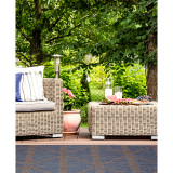 Avena Diamond Stripe Area Rug