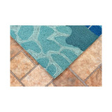Frontporch Poolside Aqua 1'8" x 2'6" Outdoor Area Rug