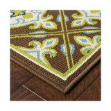 Bella BEL03 2'5" x 4'5" Outdoor Area Rug