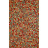 Visions III Giant Swirls 2'3" x 8' Runner Outdoor Area Rug