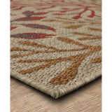 Malibu Outdoor Coral 4' x 5'6" Area Rug