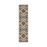 Scope SCO02 Gray 1'10" x 7'6" Runner Rug
