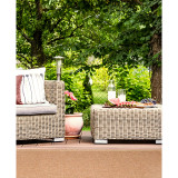 Sahara Texture Border Area Rug