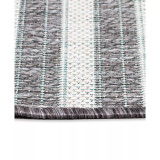 Malibu Faded Stripe Area Rug