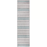Malibu Faded Stripe Area Rug