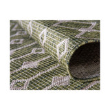 Outdoor Pashio Pas7 Green 5' x 8' Area Rug