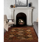 Sanford Panel Multi 3'3" x 5'3" Area Rug