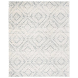 Adirondack Ivory and Light Blue 10' x 14' Area Rug