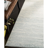 Adirondack Slate and Cream 2'6" x 6' Runner Area Rug