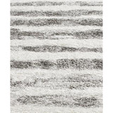 Adirondack Ivory and Charcoal 2'6" x 6' Runner Area Rug