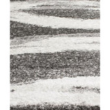 Adirondack Charcoal and Ivory 2'6" x 6' Runner Area Rug