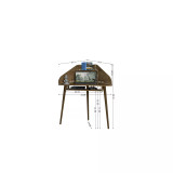 Bradley Floating Corner Desk