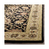 Antiquity At249 Black 8' x 8' Round Area Rug