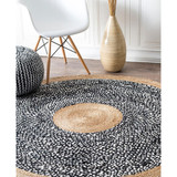 Dune Road TADR06A 6' x 6' Round Area Rug