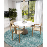 Hallo Overdyed HLOD1 8' x 8' Round Area Rug