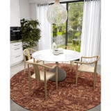 Hallo Overdyed HLOD1 8' x 8' Round Area Rug