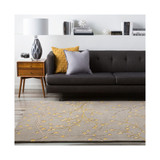 Athena ATH-5060 Taupe 4' Round Area Rug