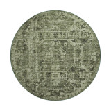 Hallo Overdyed HLOD2 8' x 8' Round Area Rug