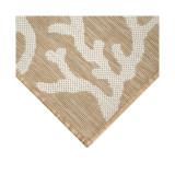 Carmel Coral Border 7'10" x 7'10" Round Rug