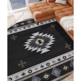 Havasu HVU4 8' x 8' Round Outdoor Area Rug