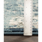 Mesopotamia MEP-2306 Navy 2'6" x 7'10" Runner Area Rug