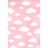Aurora Lilia Washable Kids Cloud 3' x 5' Area Rug