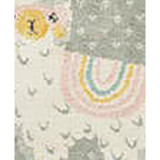 Campy Kids Llama Area Rug