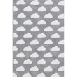 Discovery Raised Cloud Kids Washable 4' x 6' Area Rug