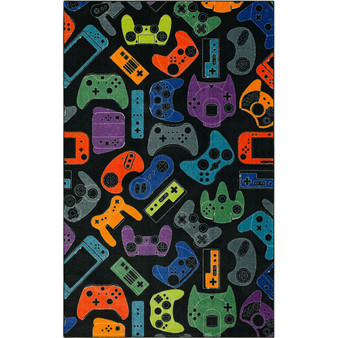 Prismatic in Control Kids Rug 8' x 10' Area Rug