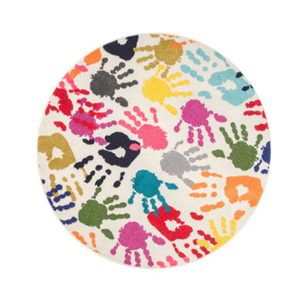 Pinkie 5' x 5' Round Area Rug