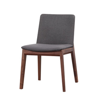 Deco Dining Chair Gray-Set Of Two
