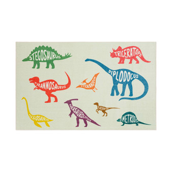Prismatic Dinosaurs Kids Rug 5' x 8' Area Rug