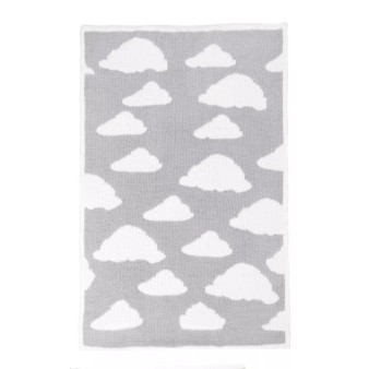 Ultra-Soft Printed Chenille Baby Blanket