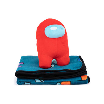 Among Us Tasks Mini Pillow Buddy Set of 2, Throw