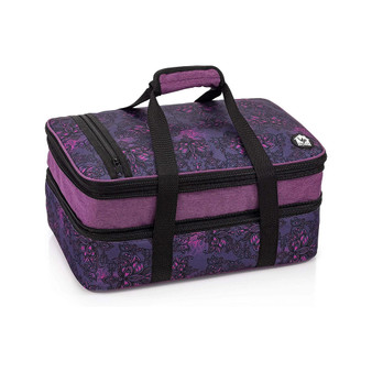 VP Home Double Casserole Insulated Travel Carry Bag for Trip Birthday Party, Mother's Day, Holiday, Christmas Day, Grocery Store, Supermarket, Outdoor Picnic etc