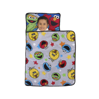 Adventures Elmo, Big Bird, Oscar the Grouch and Cookie Monster Toddler Nap Mat