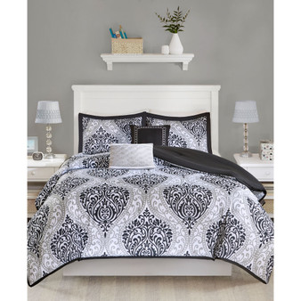 Senna Reversible 5-Pc. Comforter Set, King/California King